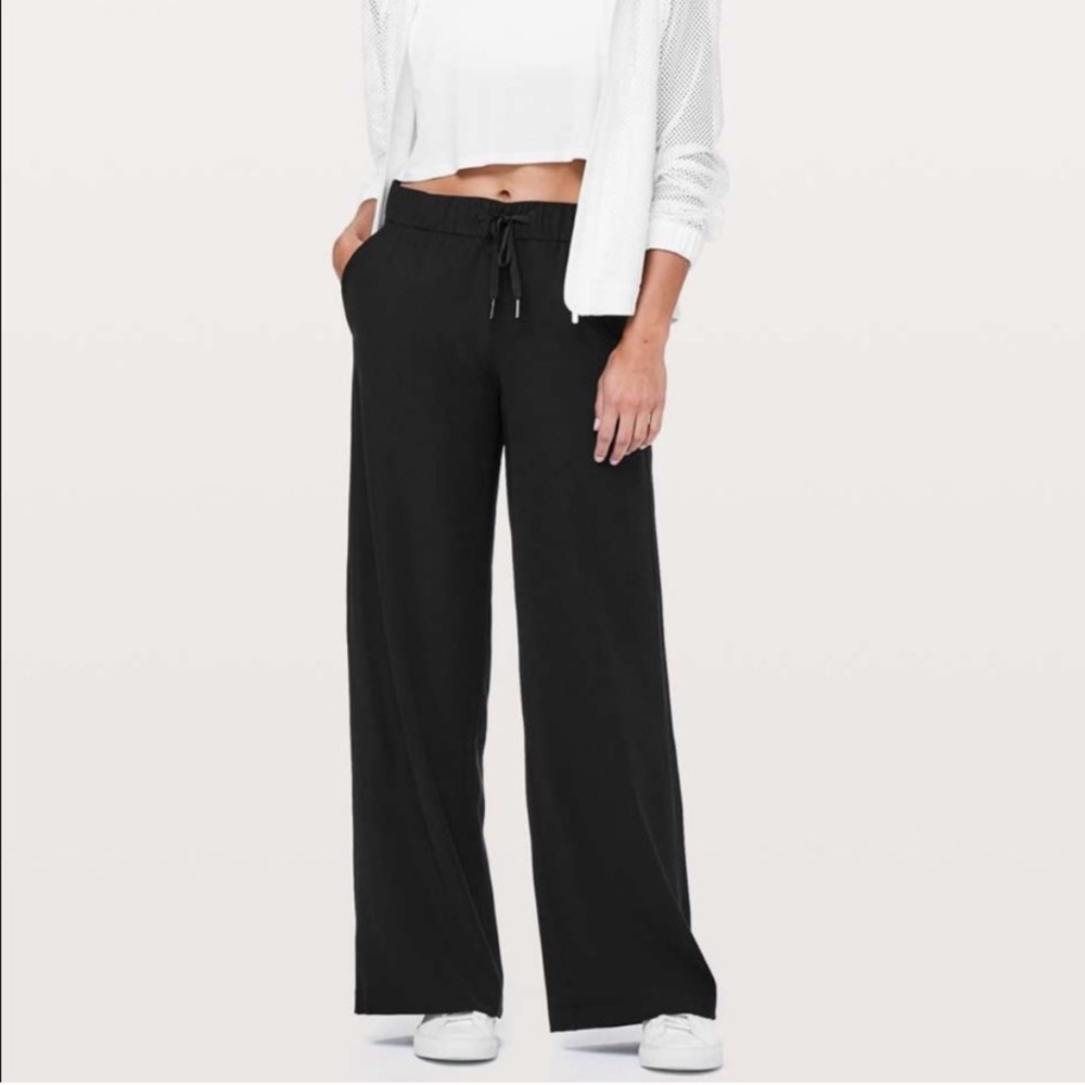 Lululemon On The Fly Wide Leg Pants